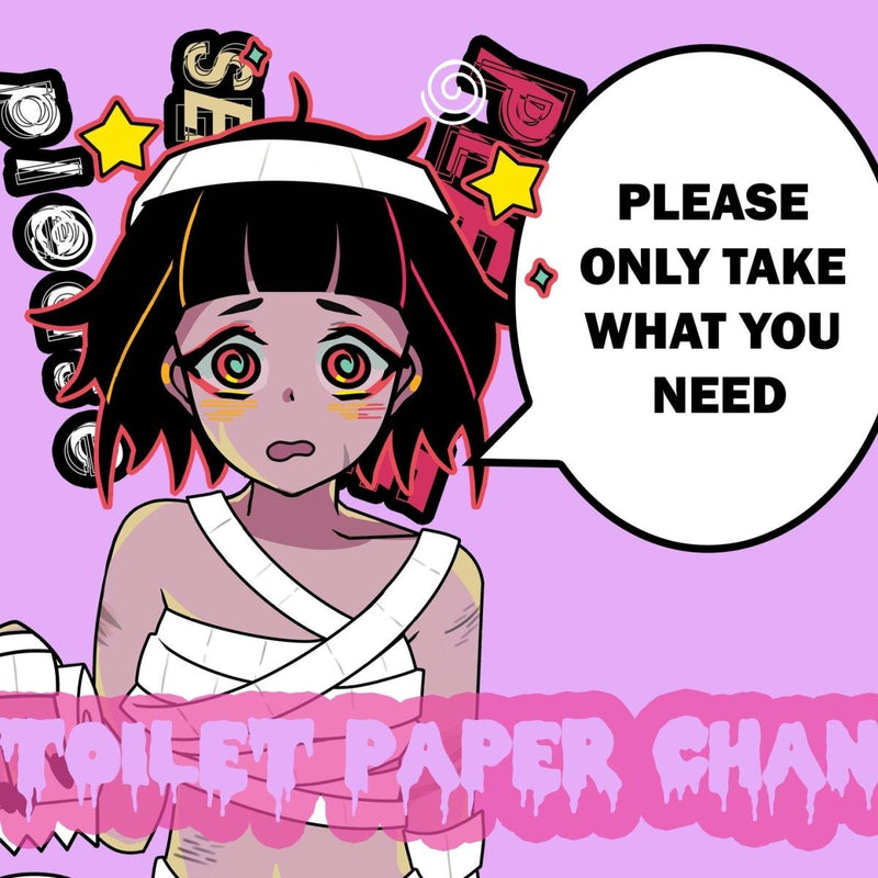 Toilet Paper Chan - kawaiiwaru