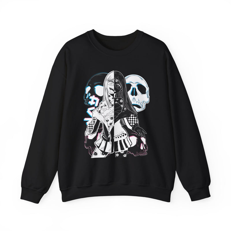 Sehen crazy anime girl Unisex Sweatshirt