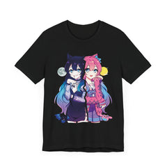 Helena and Helana Kawaii Anime Vampire Twins Unisex T-shirt