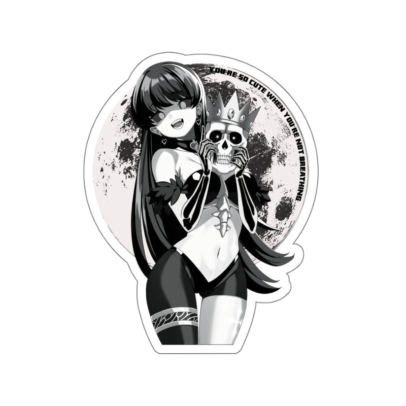 Ahmya V2 - B&W - Die-Cut Sticker