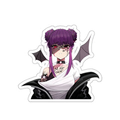 Budo V3 Sad Monster Anime Girl Die-Cut Sticker