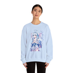 Saidah - Creepy Guilty Angel Anime Girl Unisex Sweatshirt