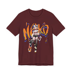 Tori - Orange tornado - Neko skater anime girl Unisex T-shirt