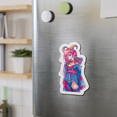 Oni-Hime Hentai Demon Kawaii Anime Girl Kiss-Cut Magnets