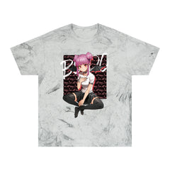 Budo 0% Transformation Sad Anime Girl Unisex Color Blast T-Shirt