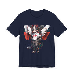 Kira - Angel demon elf cyberpunk cute anime girl Unisex T-shirt