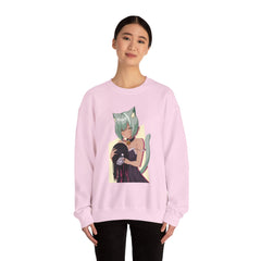 Minthe V2 Creepy Cute Kawaii Neko Anime Girl Unisex Sweatshirt