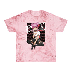 Budo 0% Transformation Sad Anime Girl Unisex Color Blast T-Shirt