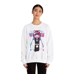 Meena - Creepy cute skeletal kawaii anime girl unisex Sweatshirt