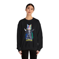 Niji neko anime girl Unisex Sweatshirt