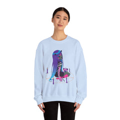 Chiroko Kawaii Creepy Cute Demon Anime Girl Sweatshirt