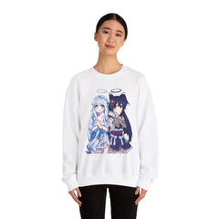 Saidah and Laylah - Dark and Light Angel Twins Unisex Sweatshirt