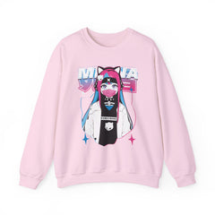 Meena - Creepy cute skeletal kawaii anime girl unisex Sweatshirt