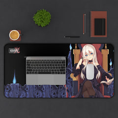 Hikari - Dominant kawaii anime girl 32"x16" XL Mouse Pad / Desk Mat