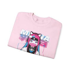 Meena - Creepy cute skeletal kawaii anime girl unisex Sweatshirt