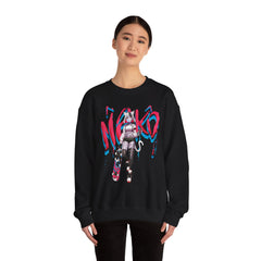 Tori - Trippy Watermelon - Neko skater anime girl Unisex Sweatshirt