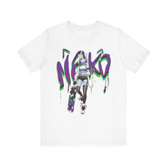 Tori - Lethal purple - Neko skater anime girl Unisex T-shirt