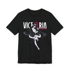 Victoria Blanche - Deadly maid waifu anime girl Unisex T-shirt