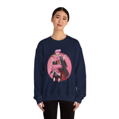 Budo cosplaying as Nezuko - cute anime girl Unisex Sweatshirt