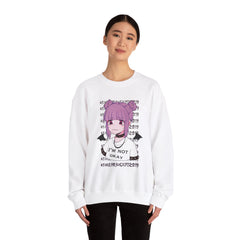 Budo Kawaii Sad Anime Girl Unisex Sweatshirt