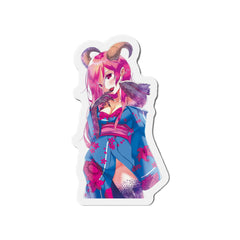 Oni-Hime Hentai Demon Kawaii Anime Girl Kiss-Cut Magnets