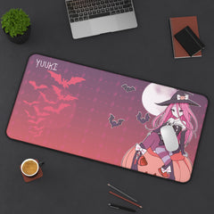 Yuuki - anime witch girl 32"x 16" XL Mouse Pad Desk Mat