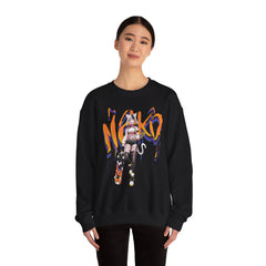 Tori - Orange tornado - Neko skater anime girl Unisex Sweatshirt