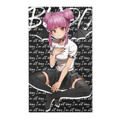 Budo 0% transformation - Sad gothic anime girl Area Rug