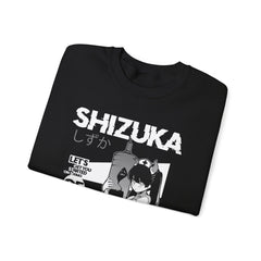 Shizuka cute anime nurse B&W Sweatshirt