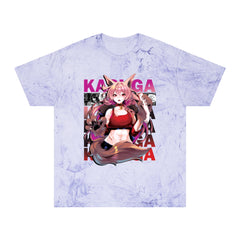 Kasuga - Cute Werewolf Anime Girl Unisex Color Blast T-Shirt