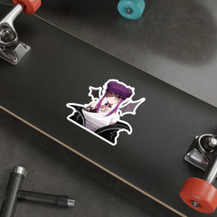 Budo V3 Sad Monster Anime Girl Die-Cut Sticker