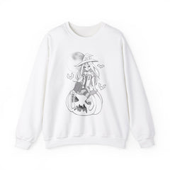 Yuuki B&W anime witch unisex Sweatshirt