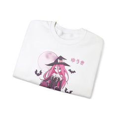 Yuuki cute anime witch unisex Sweatshirt