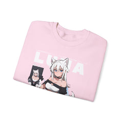 Luna - Wolf anime girl - werewolf Sweatshirt