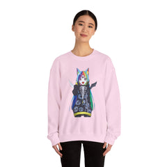 Niji neko anime girl Unisex Sweatshirt