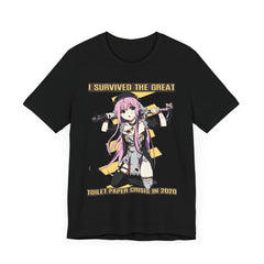 Lucille Toilet Paper Crisis Survivor Yellow V2 Sexy Bad Anime Nun Unisex T-shirt