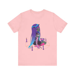 Chiroko Kawaii Creepy Demon Anime Girl Unisex T-shirt