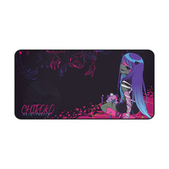 Chiroko - Creepy anime girl 16"x32" Mouse Pad Desk Mat