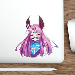 Bust up-Maaya cosplaying as Kaguya from Naruto - cute anime girl Die-Cut Sticker