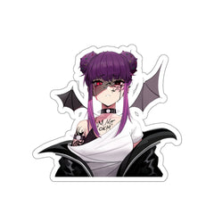 Budo V3 Sad Monster Anime Girl Die-Cut Sticker