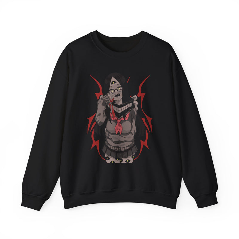 Sehen cosplaying as Himiko Toga - Dark Edition - Crazy Waifu Anime Girl Unisex Sweatshirt