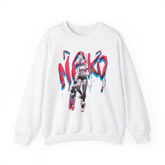 Tori - Trippy Watermelon - Neko skater anime girl Unisex Sweatshirt