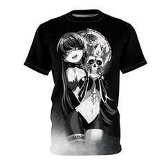 Ahmya V2 -B&W- Unisex AOP Cut & Sew Tee