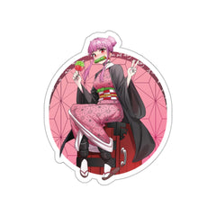 Budo cosplaying as Nezuko - cute waifu Die-Cut Sticker