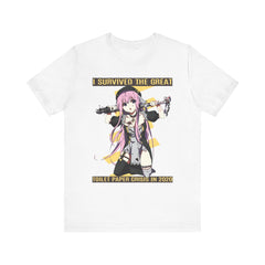 Lucille Toilet Paper Crisis Survivor Yellow V2 Sexy Bad Anime Nun Unisex T-shirt