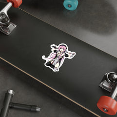 Lucille Sexy Bad Anime Nun Die-Cut Sticker