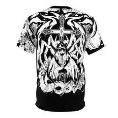 Voido gothic anime Unisex AOP Cut & Sew T-shirt