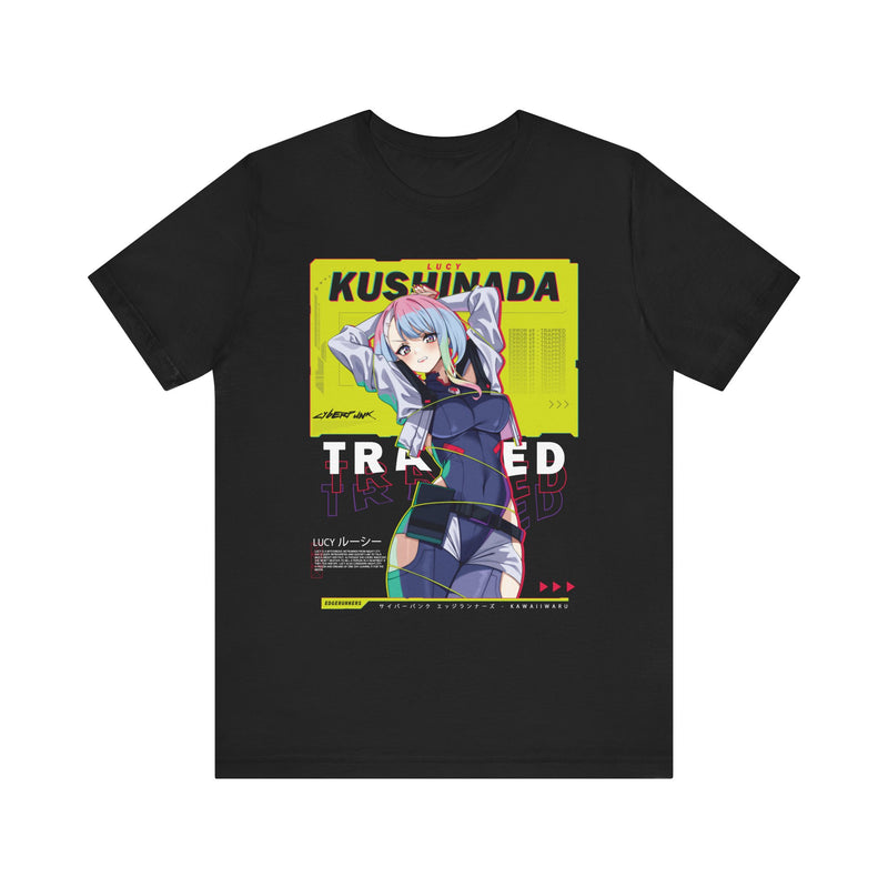 Lucy - Cyberpunk Anime Girl Unisex T-shirt