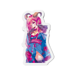 Oni-Hime Hentai Demon Kawaii Anime Girl Kiss-Cut Magnets