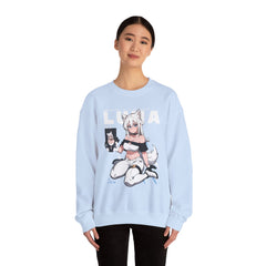 Luna - Wolf anime girl - werewolf Sweatshirt